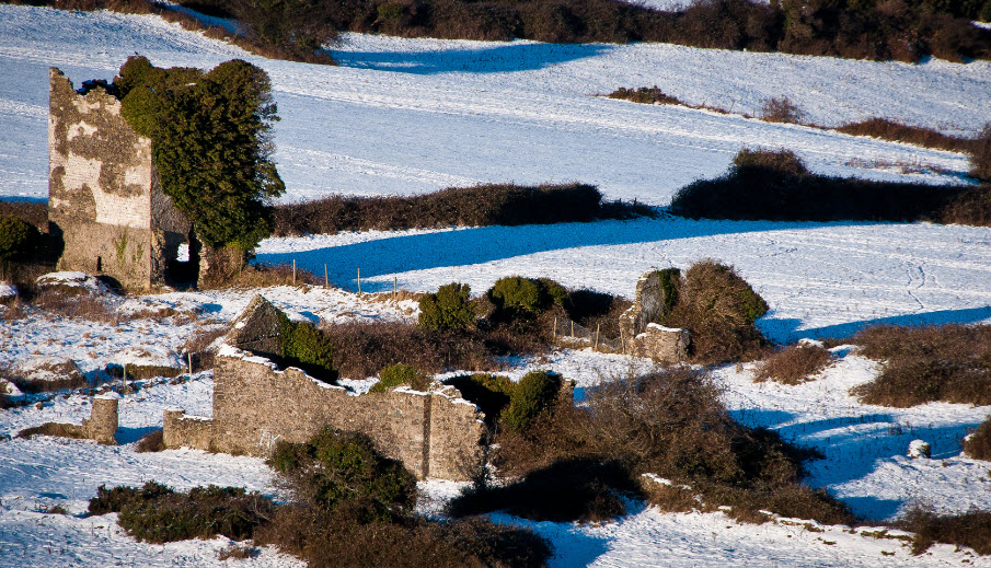 Carthys Castle Ruins Dublin, Ireland